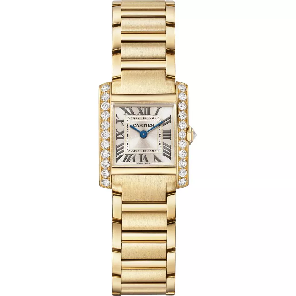 Cartier Tank Francaise WJTA0039 Watch 25.7mm x 21.2mm